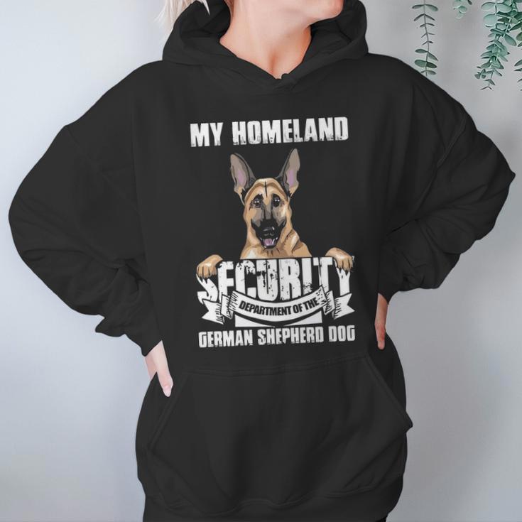 My Homeland Security Department Of The German Shepherd DogHoodie Gifts for Women