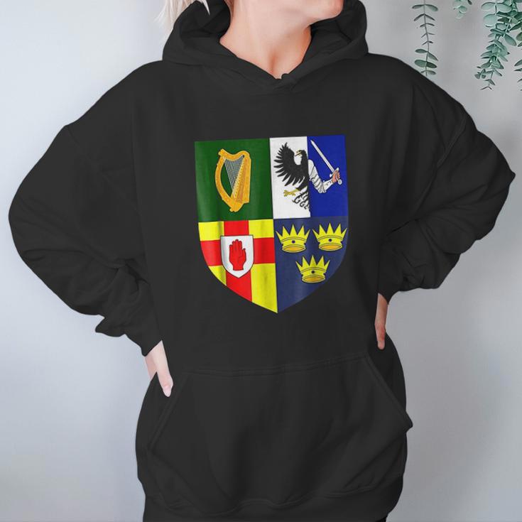 Ireland Coat Of Arms Irish Eire Crest Graphic Hoodie Gifts for Women