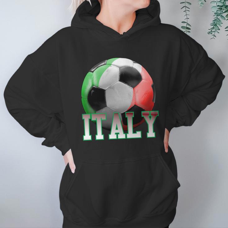 Italy Soccer Logo Hoodie Gifts for Women