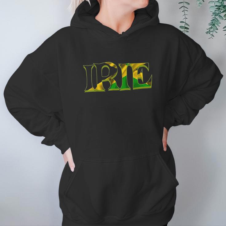 Jamaican Slang Irie Rasta Reggae Jamaican Slang Hoodie Gifts for Women