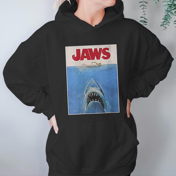 Jaws Original Movie Poster Hoodie Gifts for Women