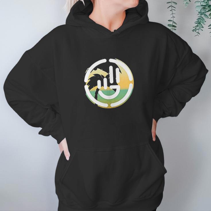 Jeep Wave Peace Sign Tropical Summertime Hoodie Gifts for Women