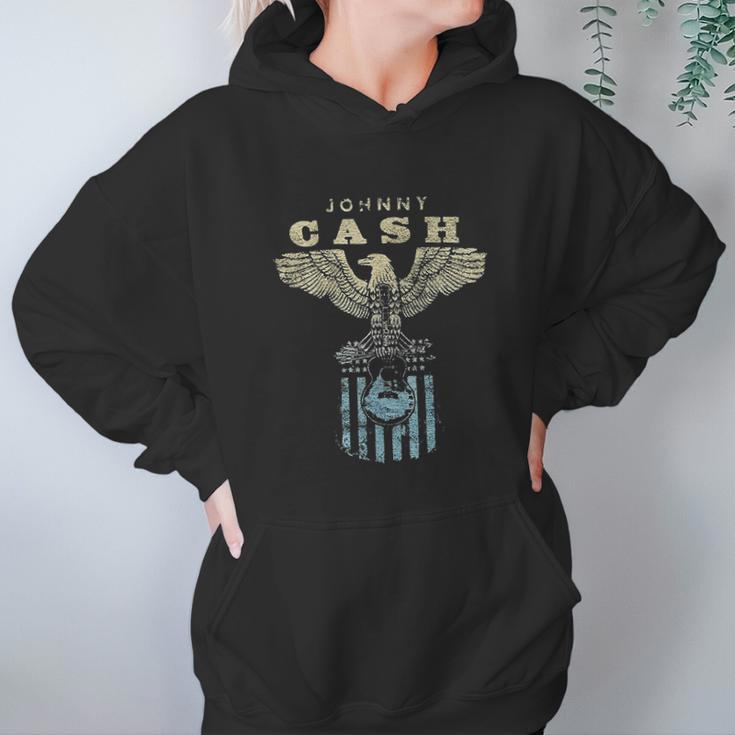 Johnny Cash Mens Jc Eagle Hoodie Gifts for Women