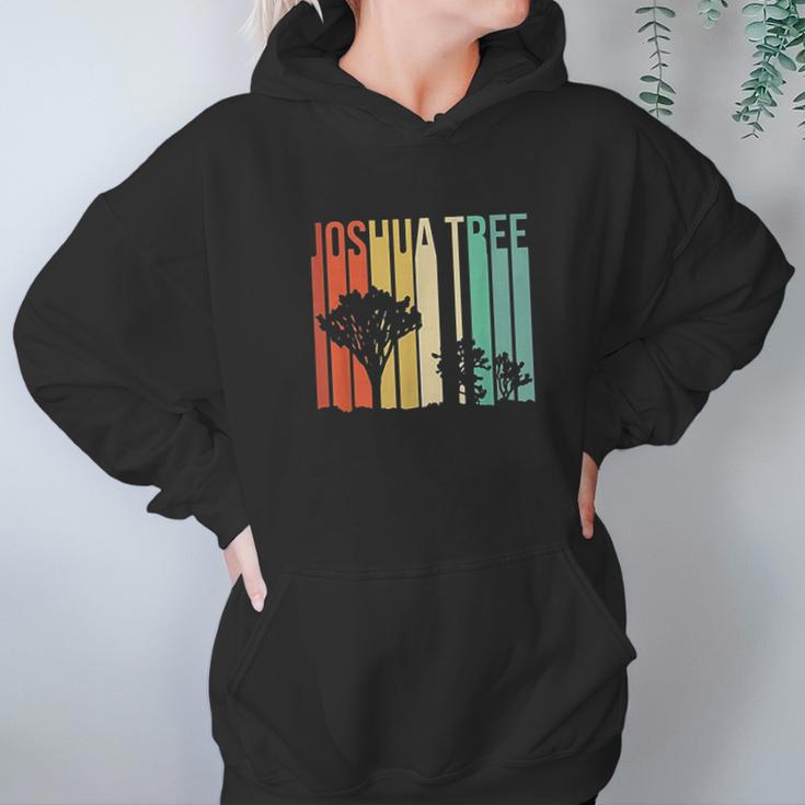 Joshua Tree Desert Vintage Retro Outdoors Camping California Hoodie Gifts for Women