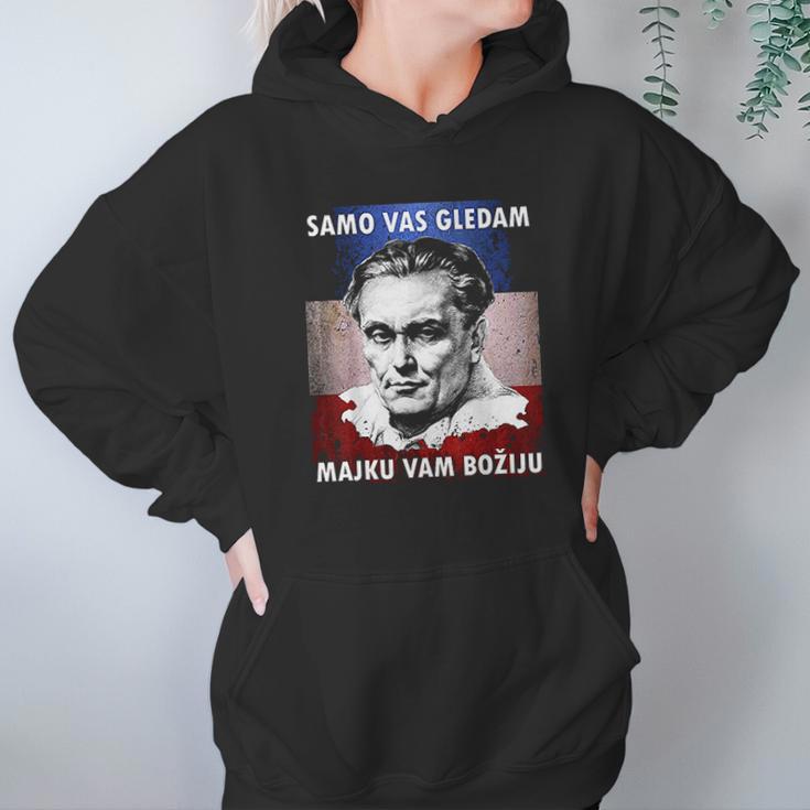 Josip Broz Tito Samo Vas Gledam I Am Watching You Hoodie Gifts for Women