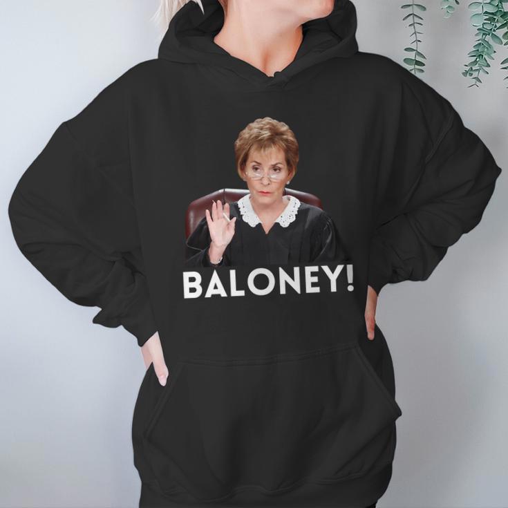 Judge Judy Baloney Hoodie Gifts for Women