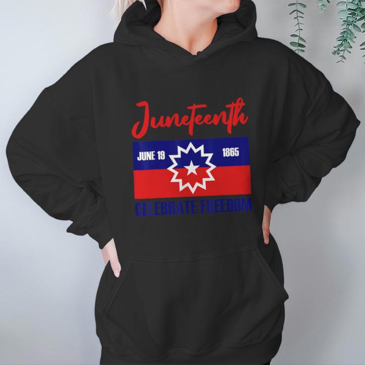 Juneteenth Celebrate Freedom Red White Blue Free Black Slave Hoodie Gifts for Women