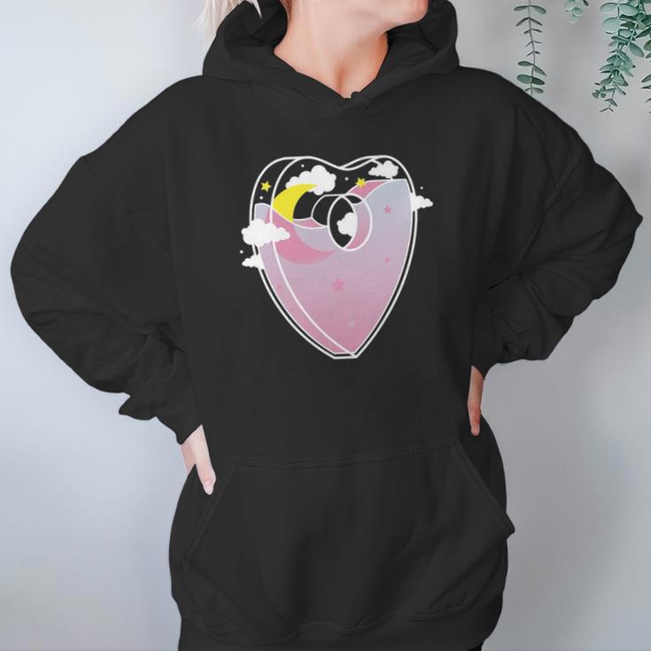 Kawaii Pastel Goth Witch Aesthetic Clothing Planchette Hoodie Gifts for Women