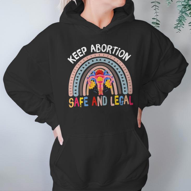 Keep Abortion Safe And Legal My Uterus My Choice Feminist Hoodie Gifts for Women