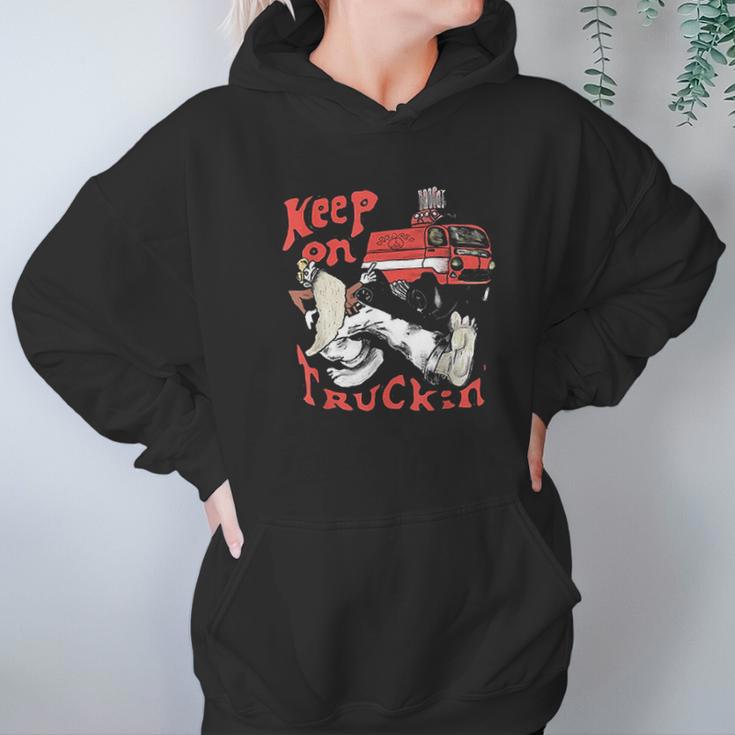 Keep On Truckin Vintage 1970S Hoodie Gifts for Women