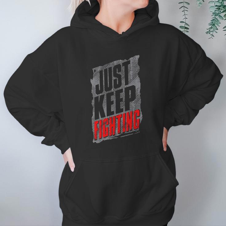 Kevin Owens Just Keep Fighting Authentic Hoodie Gifts for Women