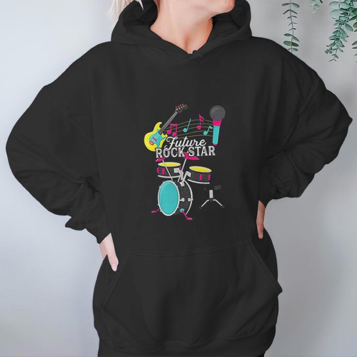 Kids Future Rock Star Aspirational Hoodie Gifts for Women