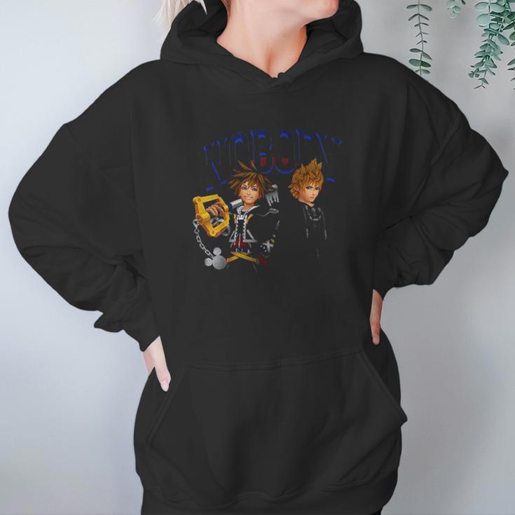 Kingdom Hearts Sora Roxas Nobody Hoodie Gifts for Women