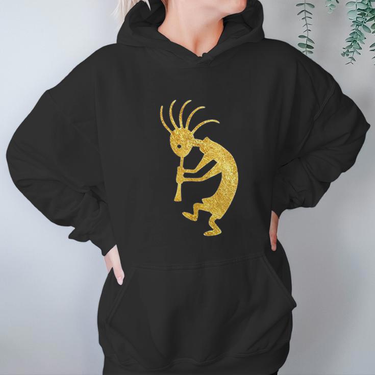 Kokopelli Southwestern Petroglyph Hoodie Gifts for Women