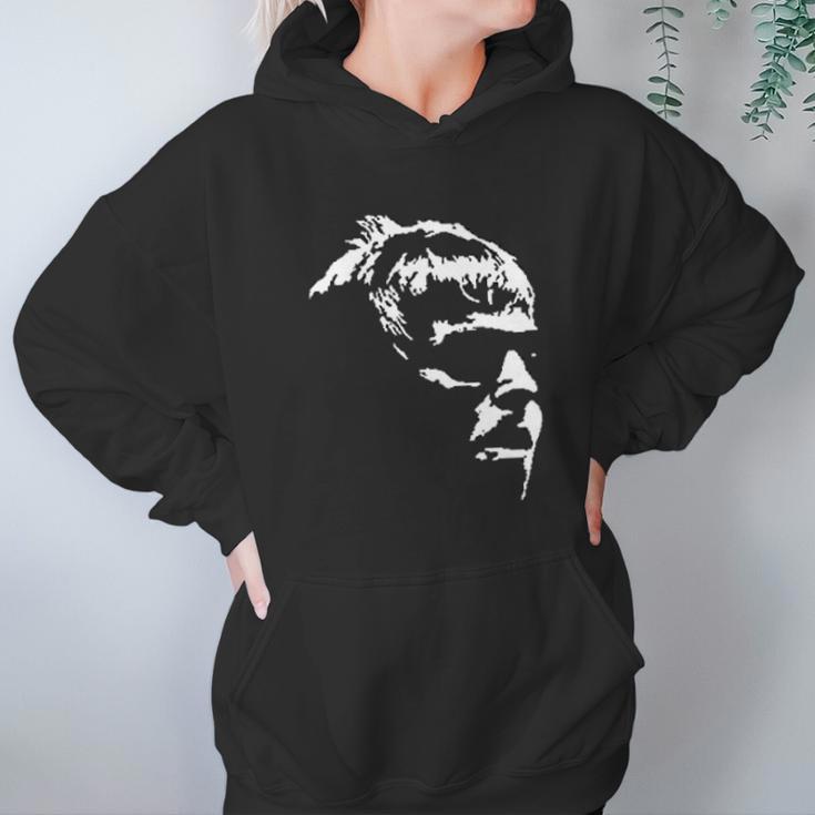 Liam Gallagher Oasis Indie Britpop Rock N Roll Black Hoodie Gifts for Women