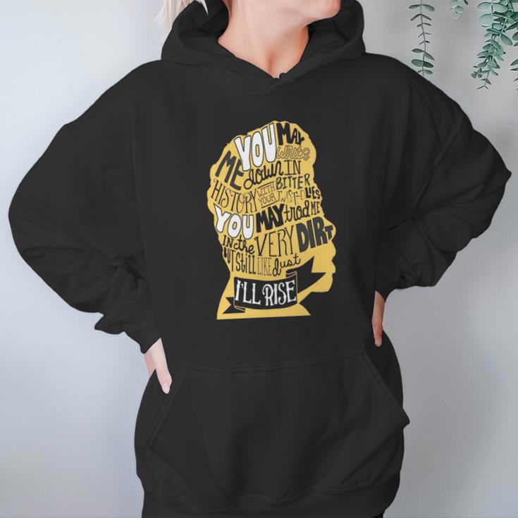 Literary Marvels Maya Angelou Hoodie Gifts for Women