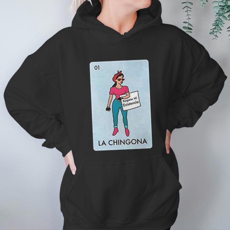 Loteria Mexican Parody Gamer Funny Graphic Hoodie Gifts for Women