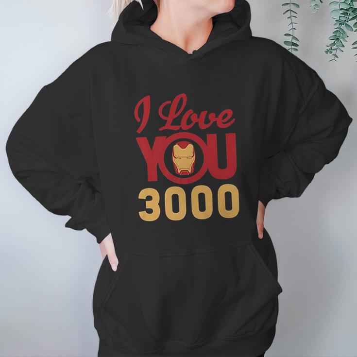 I Love You 3000 Helmet Logo Hoodie Gifts for Women