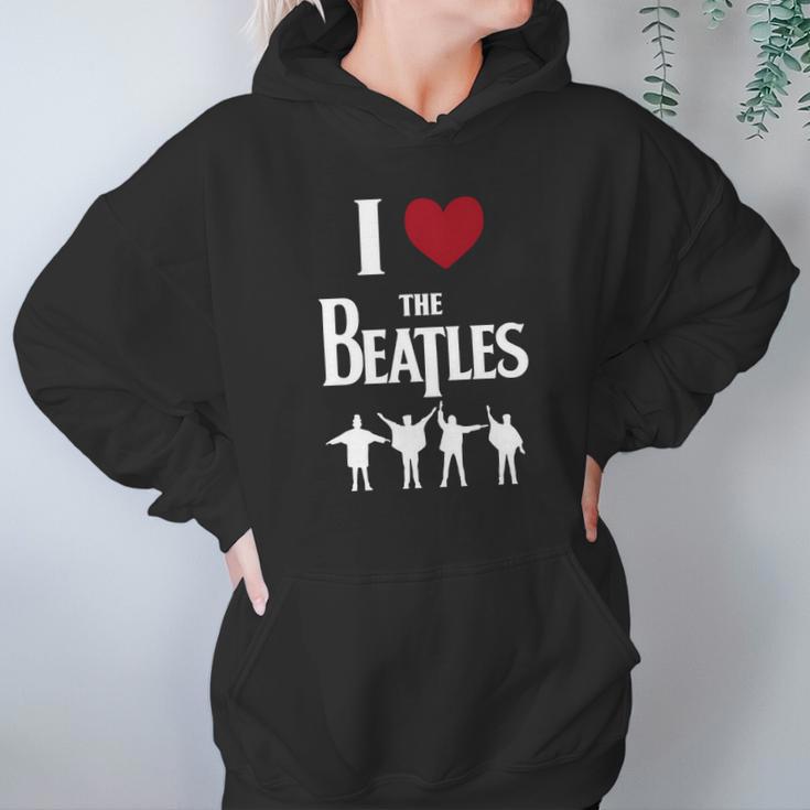 I Love The Beatles Hoodie Gifts for Women