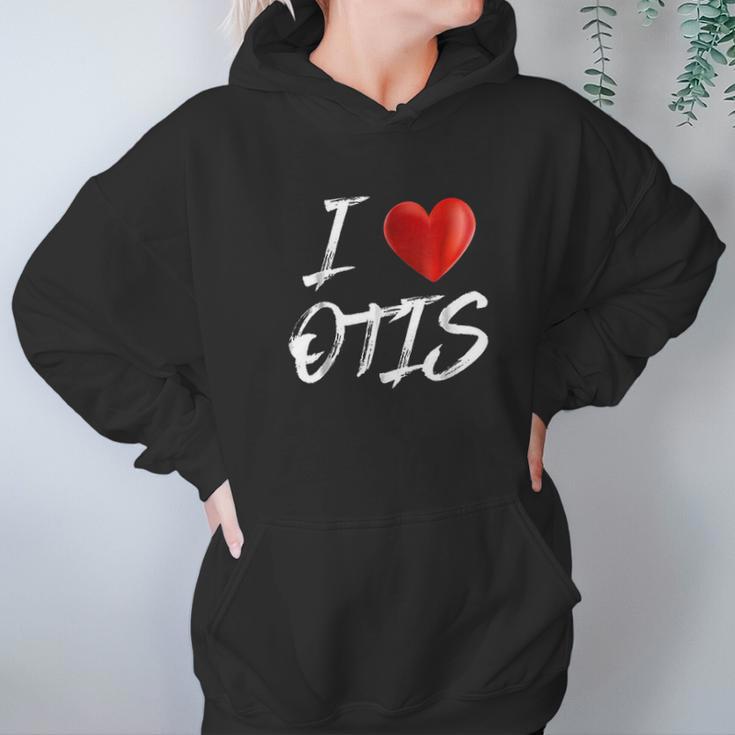 I Love Heart Otis Hoodie Gifts for Women