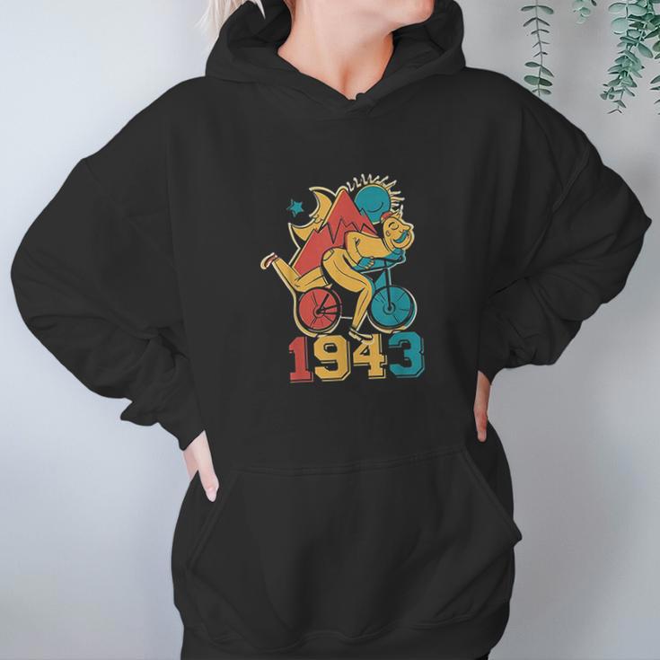 Lsd Bicycle Day 1943 Vintage Psychedelic Psychonaut Gift Hoodie Gifts for Women