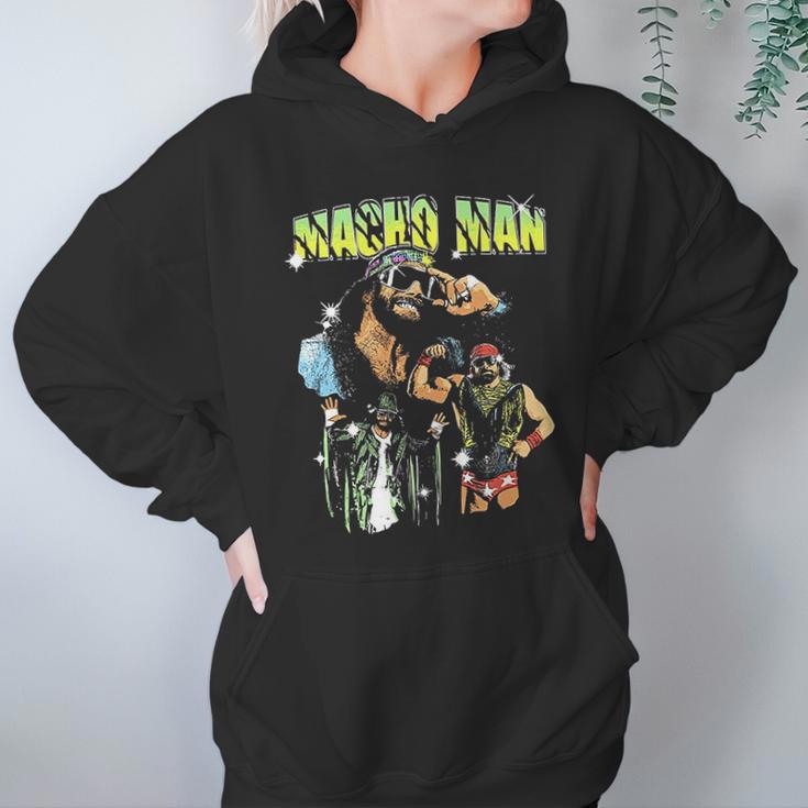 Macho Man Art Hoodie Gifts for Women