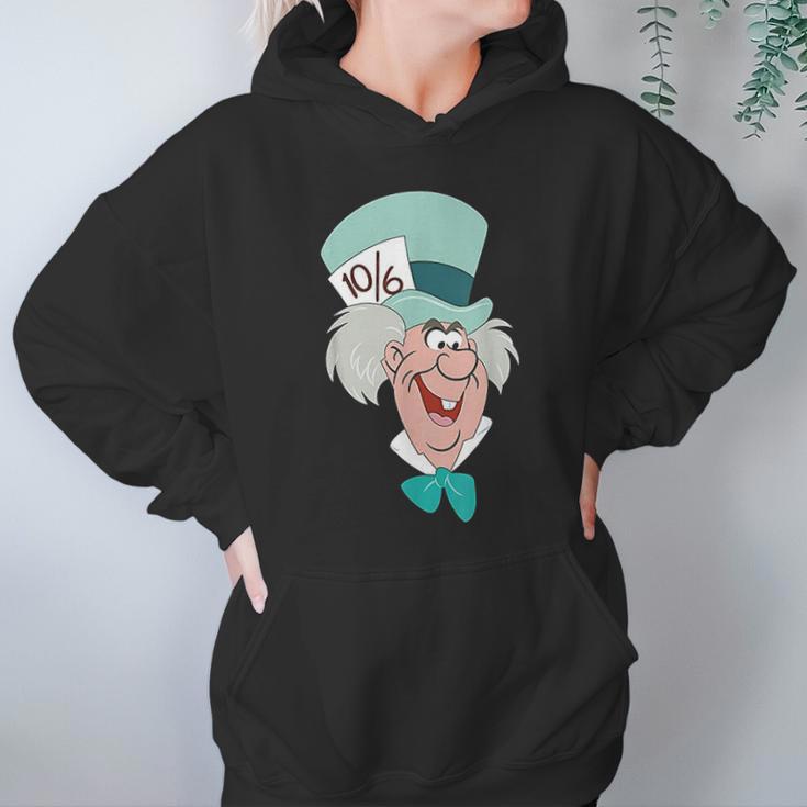 Mad Hatter Big Face Hoodie Gifts for Women