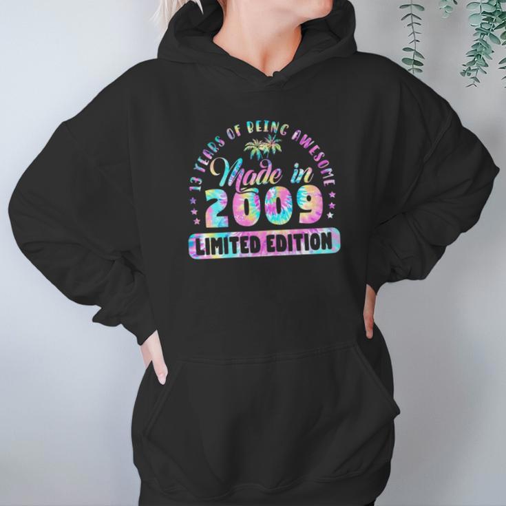 Made In 2009 Limited Edition 13Th Birthday Gifts 13 Years Old Hoodie Gifts for Women