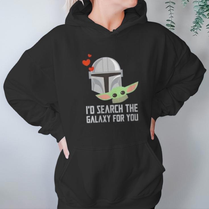 The Mandalorian Id Search The Galaxy For You Hoodie Gifts for Women