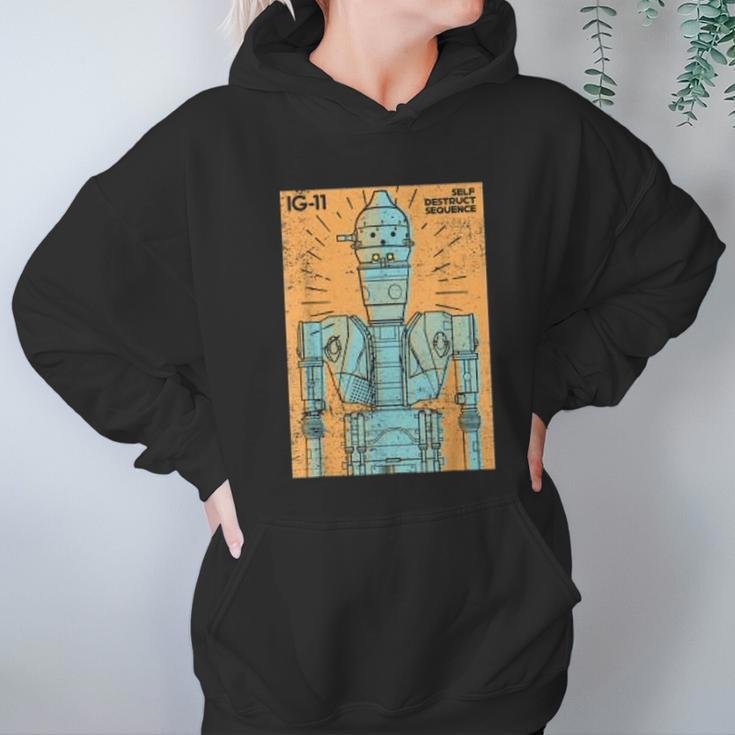 The Mandalorian Ig 11 Self Destruct Sequence Hoodie Gifts for Women