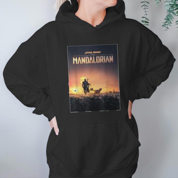 The Mandalorian Poster Hoodie Gifts for Women