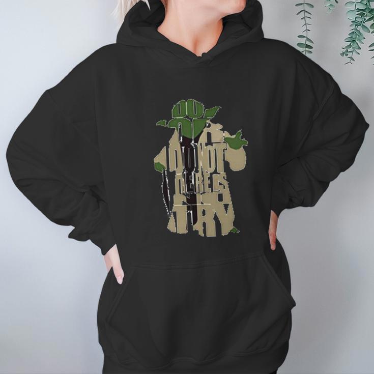 The Mandalorian There Is No Try Hoodie Gifts for Women