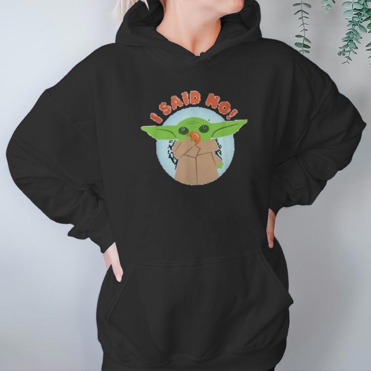 The Mandalorian Season 2 The Child I Said No Hoodie Gifts for Women