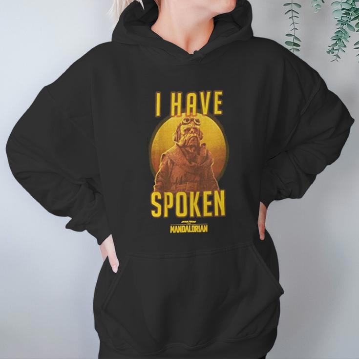 The Mandalorian I Have Spoken Hoodie Gifts for Women