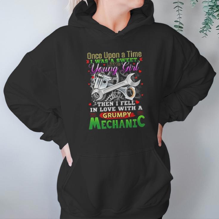 Mechanic Once Upon A Time I Was A Sweet Young Girl Hoodie Gifts for Women