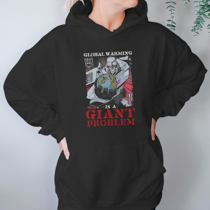 Megatron Global Warming Is A Giant Problem Hoodie Gifts for Women