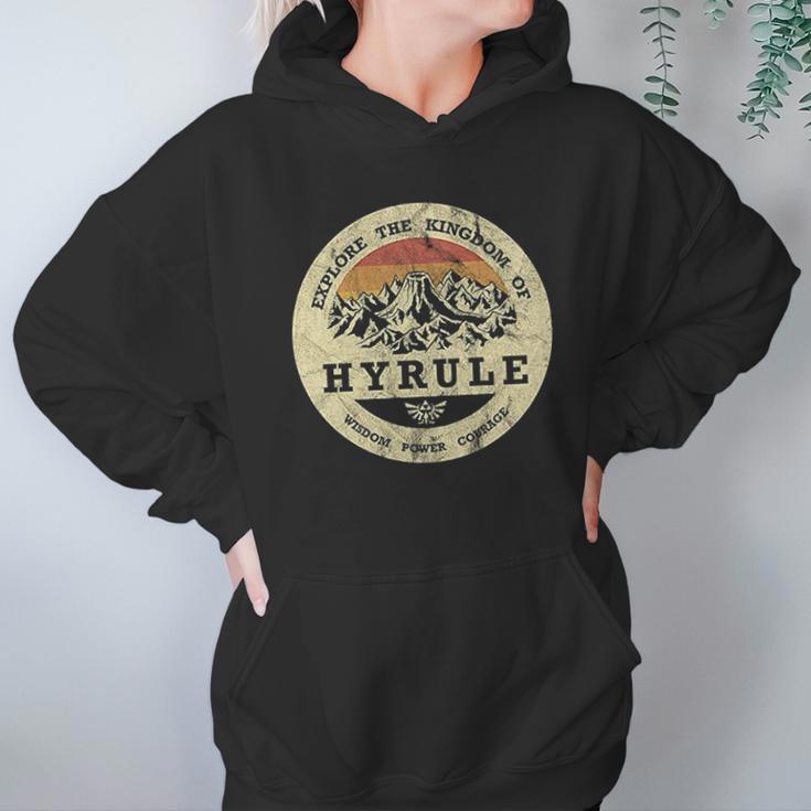 Mens Nintendo Legend Of Zelda Explore Hyrule Hoodie Gifts for Women