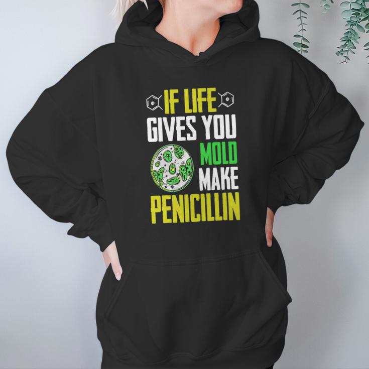 Microbiology Funny T-Shirt Mold Penicillin Biologist Humor Hoodie Gifts for Women