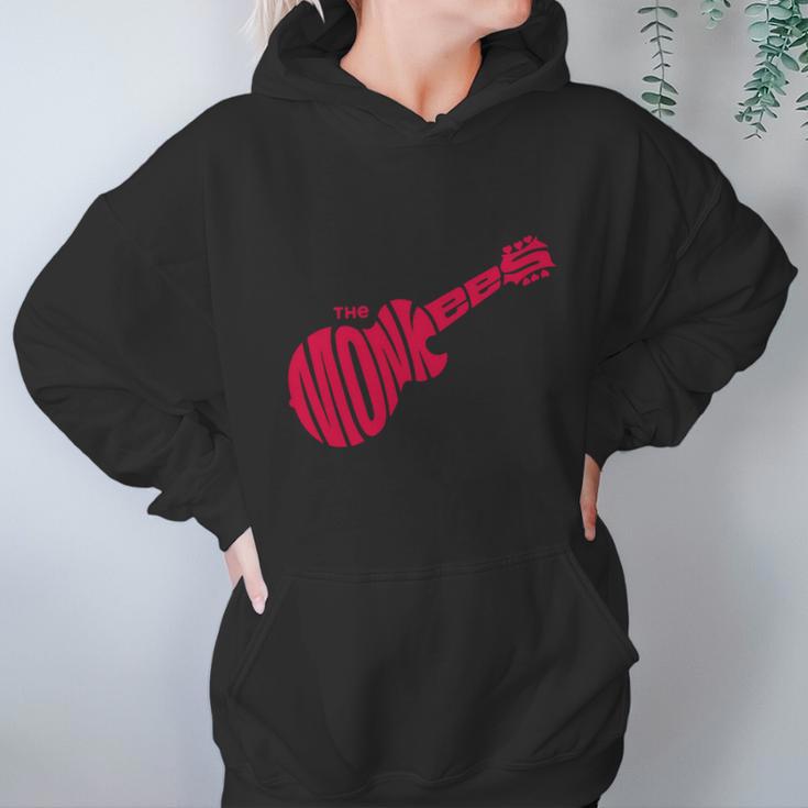 The Monkees Band Logo Pink Hoodie Gifts for Women