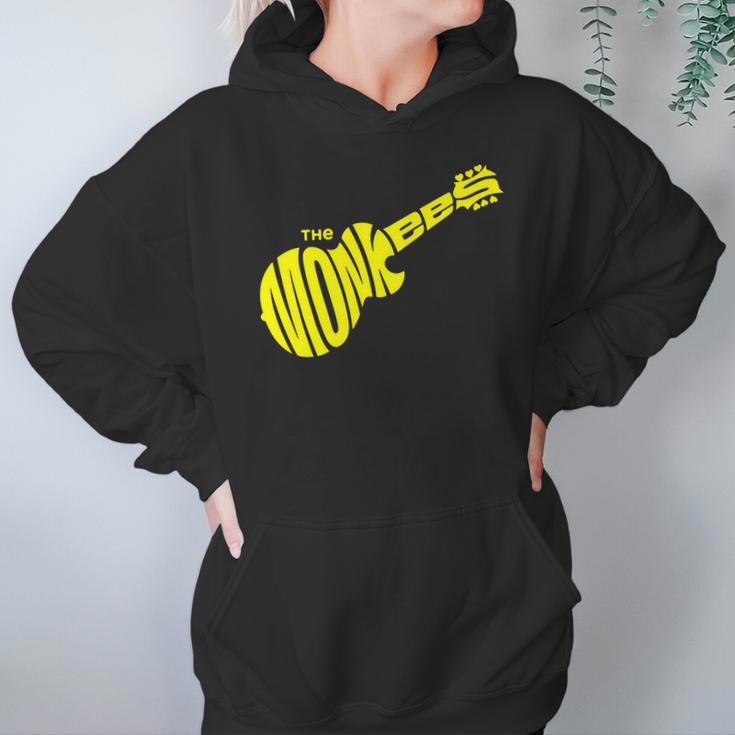 The Monkees Band Logo Yellow Hoodie Gifts for Women