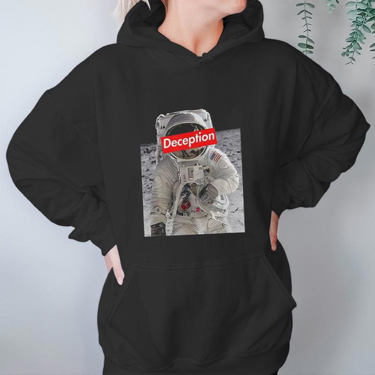 Moon Landing Conspiracy Theory Hoodie Gifts for Women