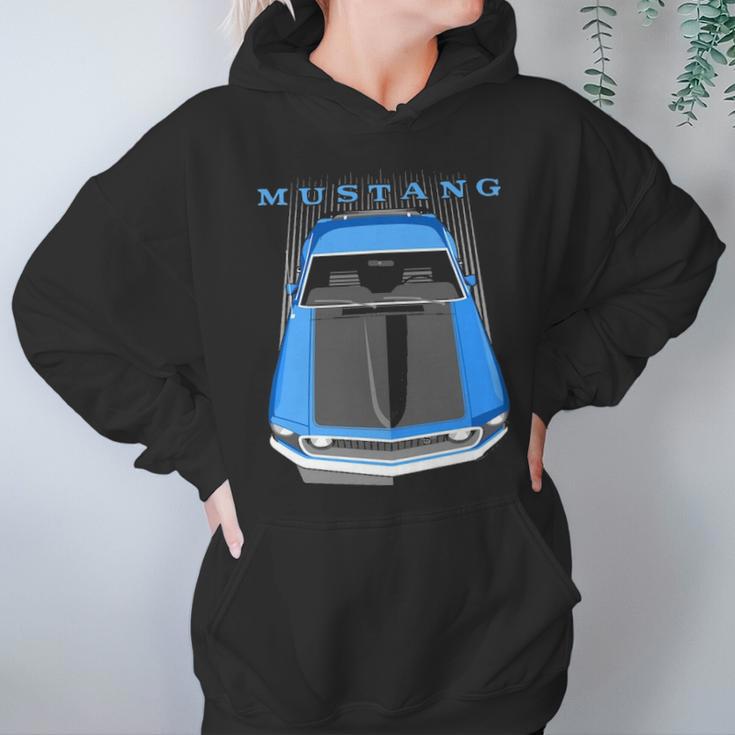 Mustang Boss 69 Blue Hoodie Gifts for Women