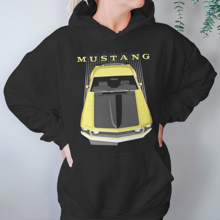 Mustang Boss 69 Yellow Hoodie Gifts for Women