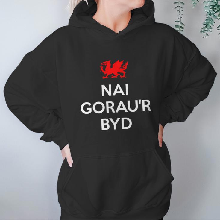 Nai Goraur Byd Worlds Best Nephew Welsh Wales Great Gift Hoodie Gifts for Women