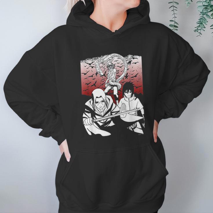 Naruto Shippuden Sasuke Orochimaru Hoodie Gifts for Women