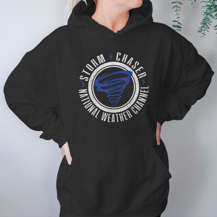 National Weather Channel Crew Storm Chasers Hoodie Gifts for Women