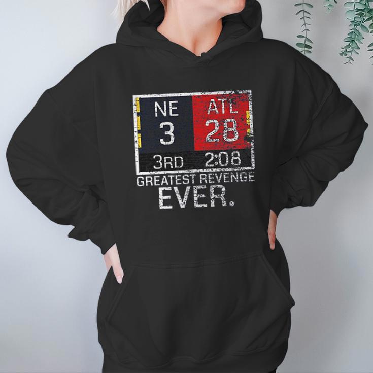 New England 3 Atlanta 28 Greatest Revenge Ever Hoodie Gifts for Women