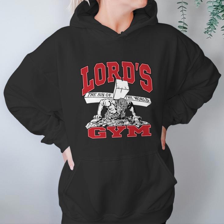 New Motivation Bodybuilder The Lords Gym Cool Design Hoodie Gifts for Women