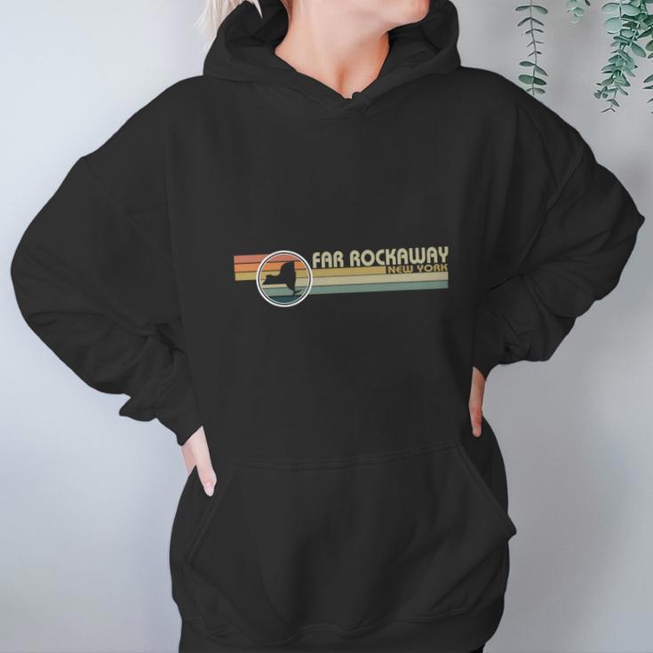 New York - Vintage 1980S Style Far Rockaway Ny T-Shirt Hoodie Gifts for Women