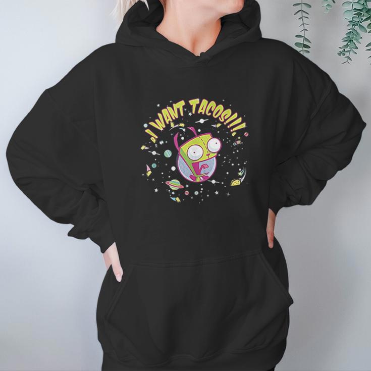 Nickelodeon Invader Zim Gir Wants Tacos Hoodie Gifts for Women